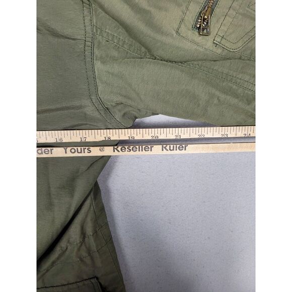 VINTAGE Eddie Bauer Jacket Mens Small Chore Hooded Heavy Utility Convertible - Picture 7 of 7